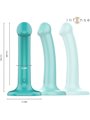 Intense Katie - Blue Silicone Vibrator with Suction Cup and Remote Control