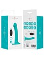 Intense Katie - Blue Silicone Vibrator with Suction Cup and Remote Control