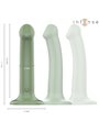 Intense Becca - Vibratore in Silicone Verde con Ventosa e Telecomando