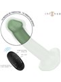 Intense Becca - Vibratore in Silicone Verde con Ventosa e Telecomando
