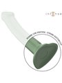 Intense Becca - Vibratore in Silicone Verde con Ventosa e Telecomando