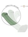 Intense Becca - Vibratore in Silicone Verde con Ventosa e Telecomando