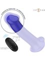 Intense Victoria - Blue Silicone Vibrator with Suction Cup and Remote Control