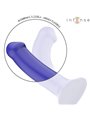Intense Victoria - Blue Silicone Vibrator with Suction Cup and Remote Control