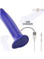 Intense Victoria - Blue Silicone Vibrator with Suction Cup and Remote Control