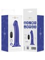 Intense Victoria - Blue Silicone Vibrator with Suction Cup and Remote Control