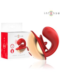 Intense Mariah - Vibratore a Forma di U in Silicone per Coppie Etero