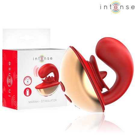 Intense Mariah - U-Shaped Silicone Vibrator for Straight Couples