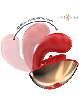 Intense Mariah - U-Shaped Silicone Vibrator for Straight Couples