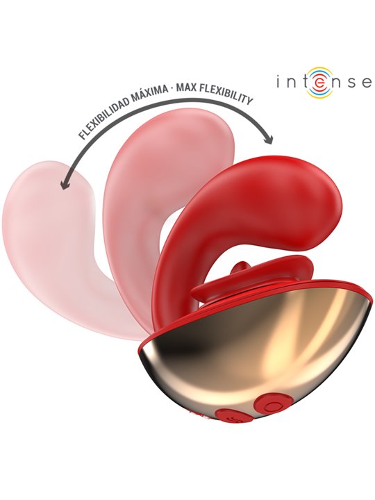 Intense Mariah - U-Shaped Silicone Vibrator for Straight Couples