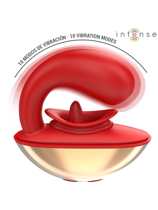 Intense Mariah - U-Shaped Silicone Vibrator for Straight Couples