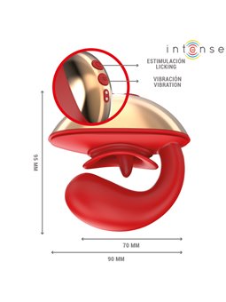 Intense Mariah - U-Shaped Silicone Vibrator for Straight Couples