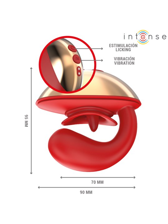 Intense Mariah - U-Shaped Silicone Vibrator for Straight Couples