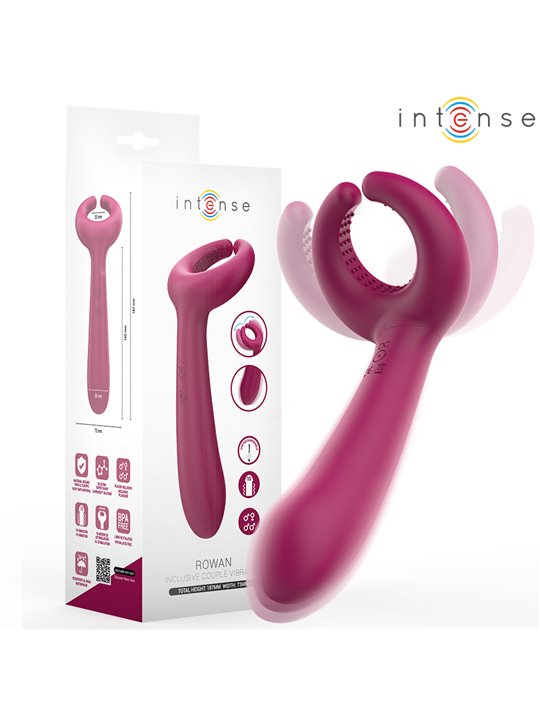 Intense Rowan - Silicone Stimulator Vibrator for Straight Couples