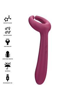 Intense Rowan - Silicone Stimulator Vibrator for Straight Couples