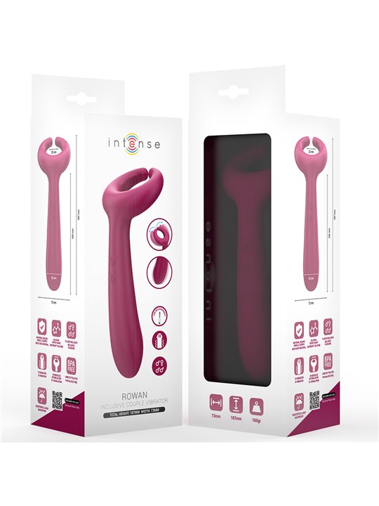 Intense Rowan - Silicone Stimulator Vibrator for Straight Couples