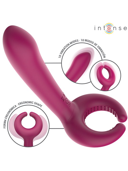 Intense Rowan - Silicone Stimulator Vibrator for Straight Couples