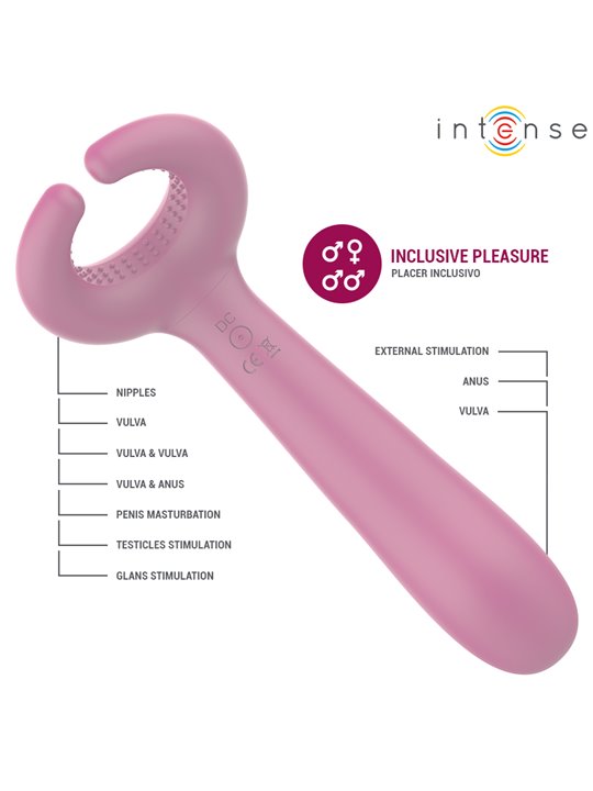 Intense Rowan - Silicone Stimulator Vibrator for Straight Couples
