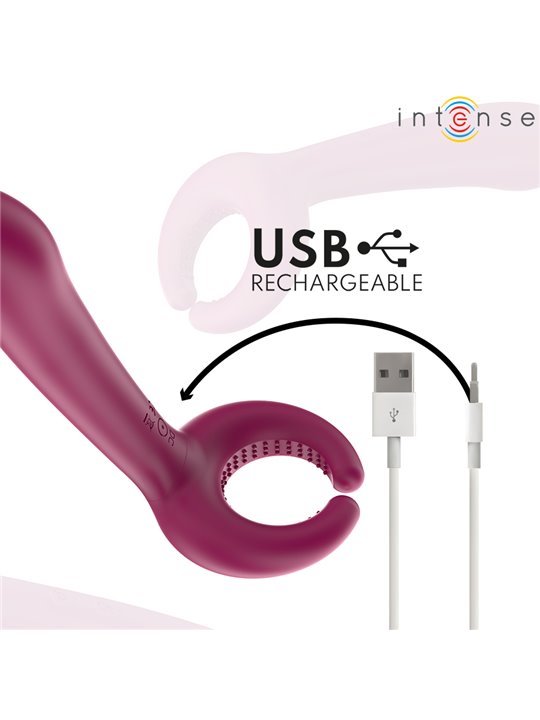 Intense Rowan - Silicone Stimulator Vibrator for Straight Couples