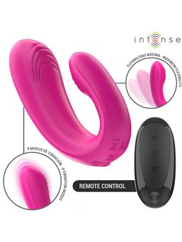 Intense Janet - U-Shaped Vibrator for Straight Couples with Remote Control