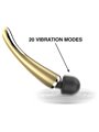Ibiza Luxury Wand - Vibratore a Bacchetta in Silicone Colore Oro