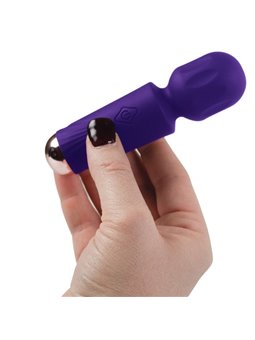 Rocks-Off Violet Dream - Mini Silicone WAND Vibrator 11.5 cm