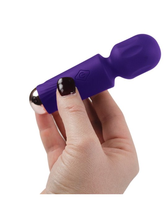 Rocks-Off Violet Dream - Mini Silicone WAND Vibrator 11.5 cm