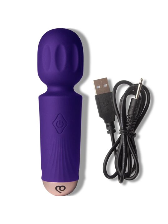 Rocks-Off Violet Dream - Mini Silicone WAND Vibrator 11.5 cm