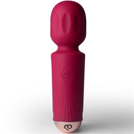Rocks-Off Azalea Red - Mini Silicone WAND Vibrator 11.5 cm