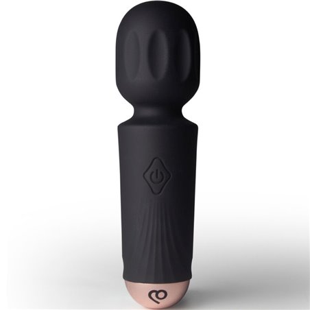 Rocks-Off Black Tulip - Mini Silicone WAND Vibrator 11.5 cm