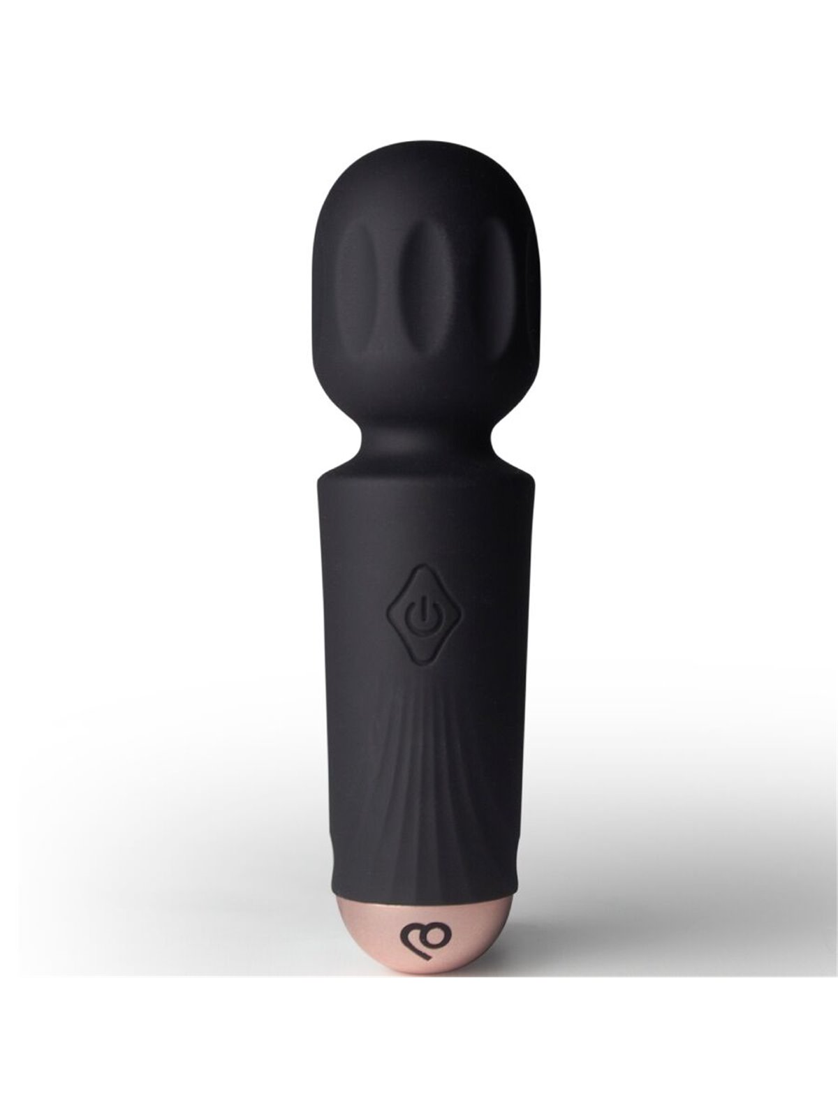 Rocks-Off Black Tulip - Mini Silicone WAND Vibrator 11.5 cm