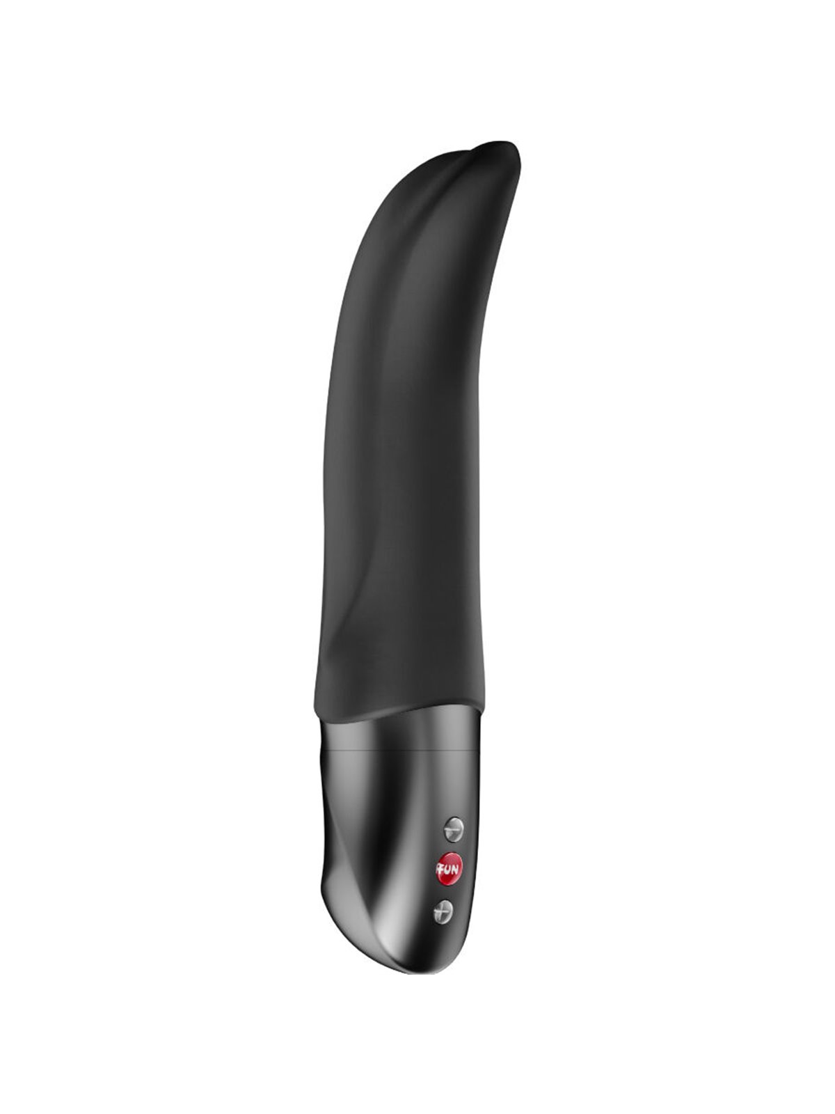 Fun Factory Diva Dolphin - G-Spot Vibrator in Black Silicone 19 cm