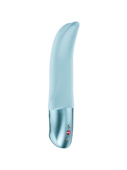 Fun Factory Diva Dolphin - Vibratore Punto G in Silicone Celeste 19 Cm
