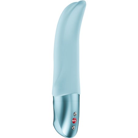 Fun Factory Diva Dolphin - Vibratore Punto G in Silicone Celeste 19 Cm