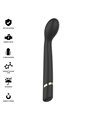 Ibiza - Vibratore Punto G in Silicone Nero con Testa Curva 20,5 Cm