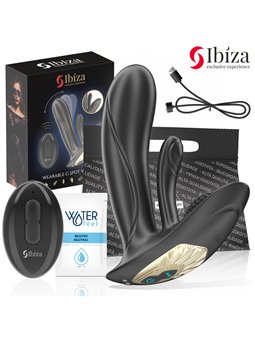 Ibiza - Wearable G-Spot and Clitoral Vibrator with Remote Control