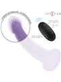 Intense Eddie - Purple Silicone Vibrator with Suction Cup and Remote Control