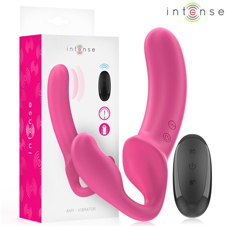 Intense Amy - Double Silicone G-Spot Vibrator with Remote Control