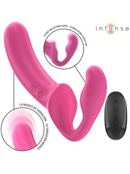 Intense Amy - Double Silicone G-Spot Vibrator with Remote Control