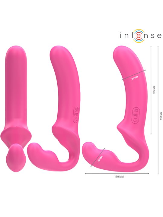 Intense Amy - Double Silicone G-Spot Vibrator with Remote Control