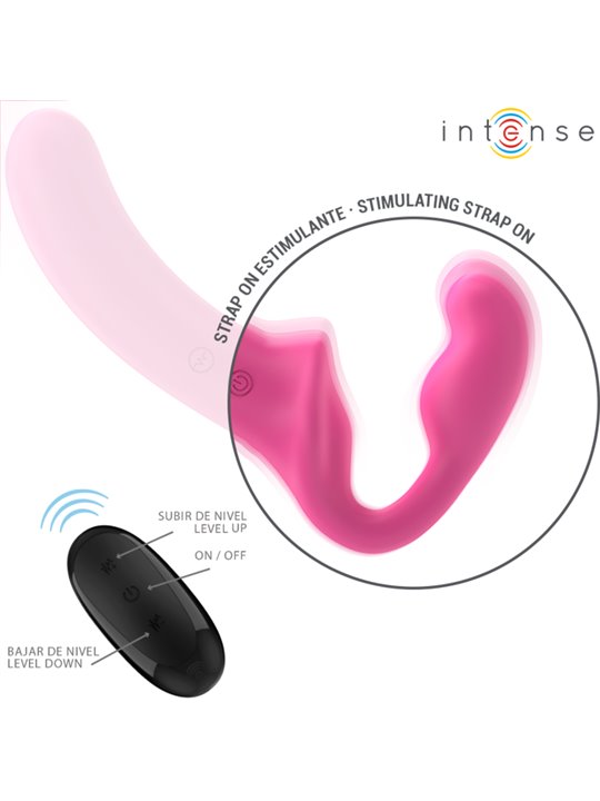 Intense Amy - Double Silicone G-Spot Vibrator with Remote Control