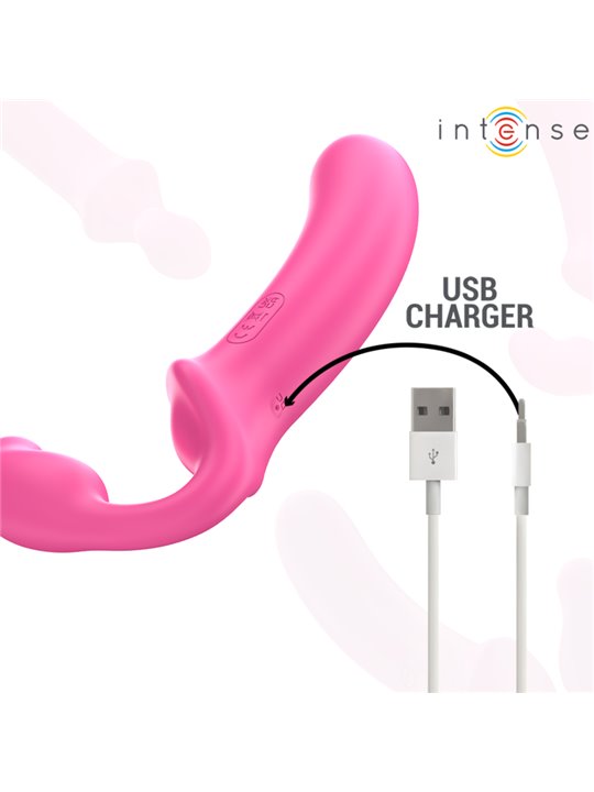 Intense Amy - Double Silicone G-Spot Vibrator with Remote Control