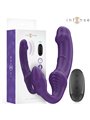 Intense Jill - Double Purple Silicone Vibrator with Remote Control