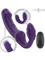 Intense Jill - Double Purple Silicone Vibrator with Remote Control