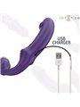 Intense Jill - Double Purple Silicone Vibrator with Remote Control