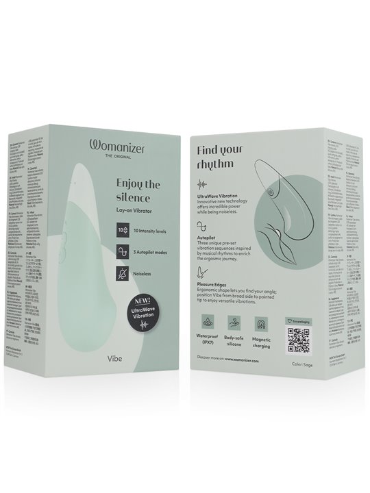 Womanizer Vibe - Green Clitoral Vibrator with UltraWave Technology