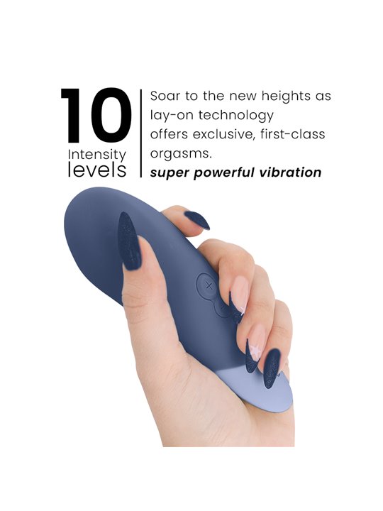 Womanizer Vibe - Vibratore Clitorideo Blu con Tecnologia UltraWave
