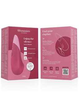 Womanizer Vibe - Vibratore Clitorideo Rosa con Tecnologia UltraWave