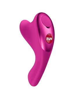 Fun Factory Be One - Fuchsia Silicone Finger Vibrator 7.4 cm USB