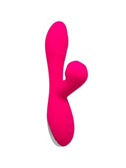 Alive Caribbean Shine - Vibratore Rabbit Fucsia con Aspirazione